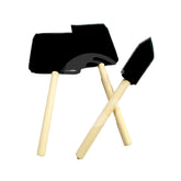 Foam Brush 3 Pc set Black